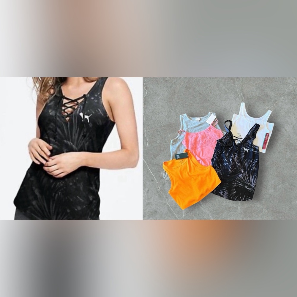NWT & NWOT Women’s Tank Top Bundle Size Medium 5PC